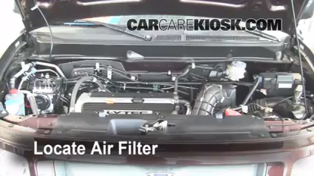 2008 Honda Element SC 2.4L 4 Cyl. Filtro de aire (motor) Cambio